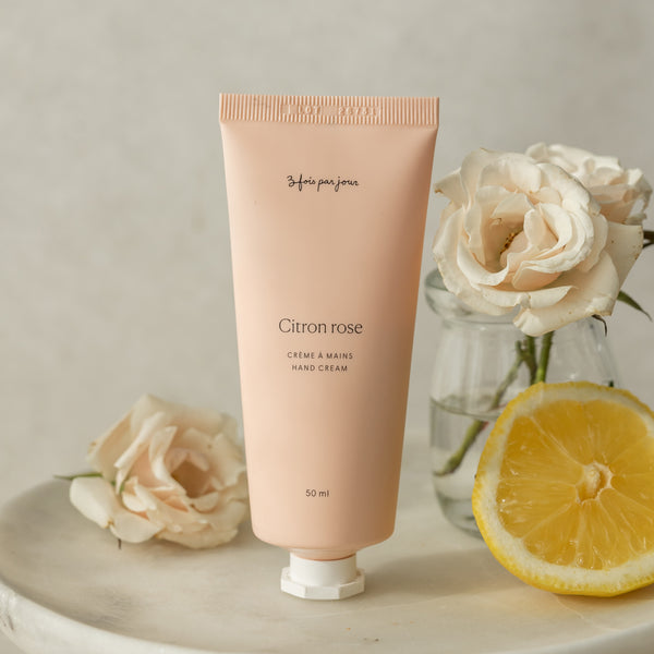 Crème à mains — Citron rose