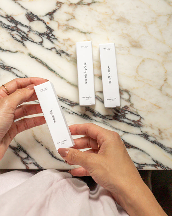 Huile de parfum — Pêche & lavande