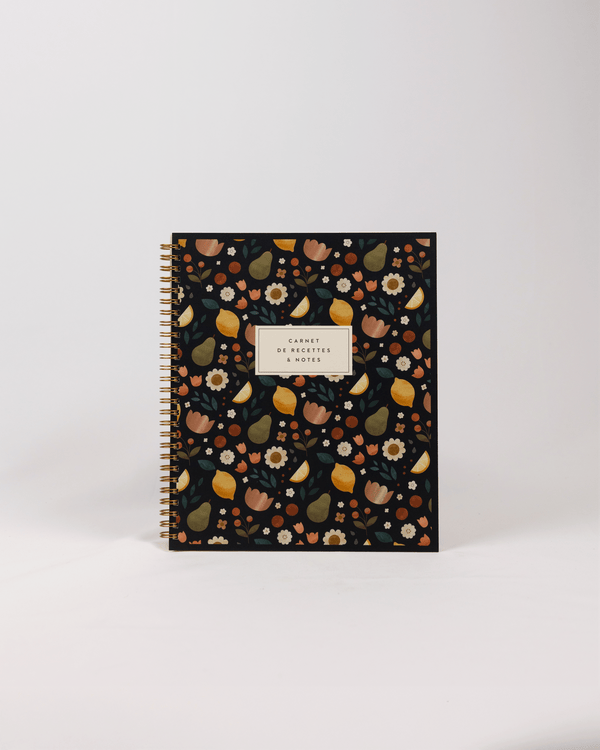 Carnet de recettes & notes - Marine