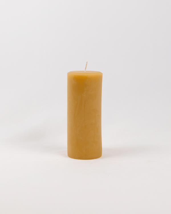 Chandelle en cire d’abeille — 7 pouces