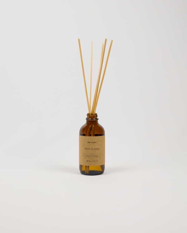 Diffuseur à roseaux — Pêche & sauge
