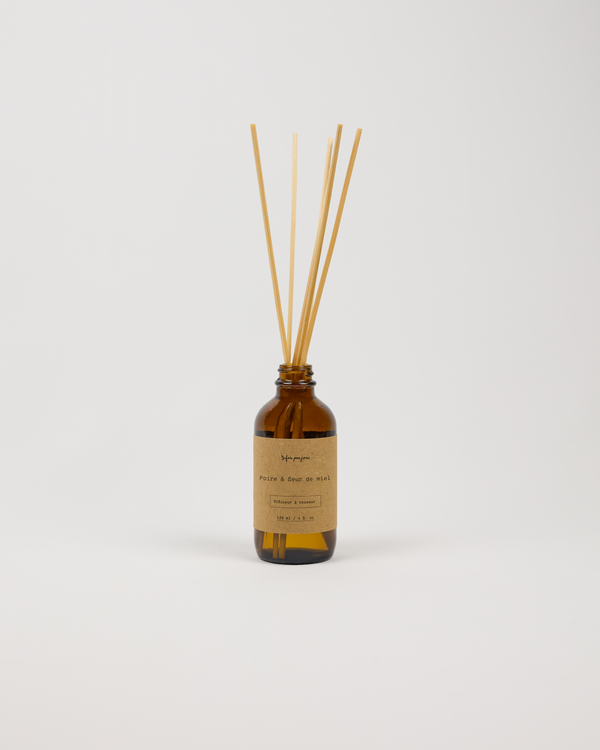 Diffuseur à roseaux — Poire & fleur de miel