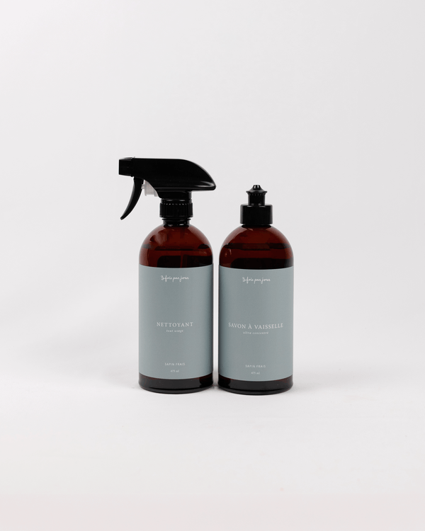 Ensemble | Nettoyant & savon à vaisselle — Sapin frais