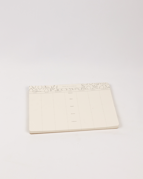 Planificateur de repas aimanté