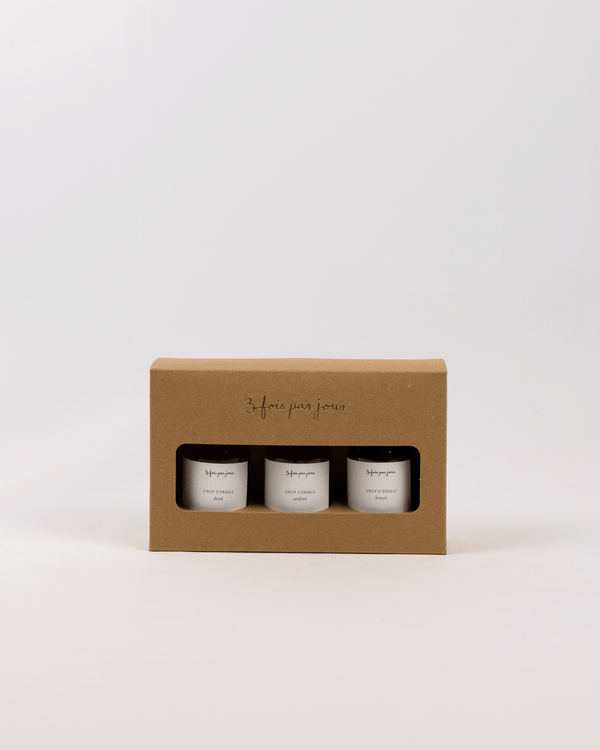 Coffret | Trio de sirop d'érable