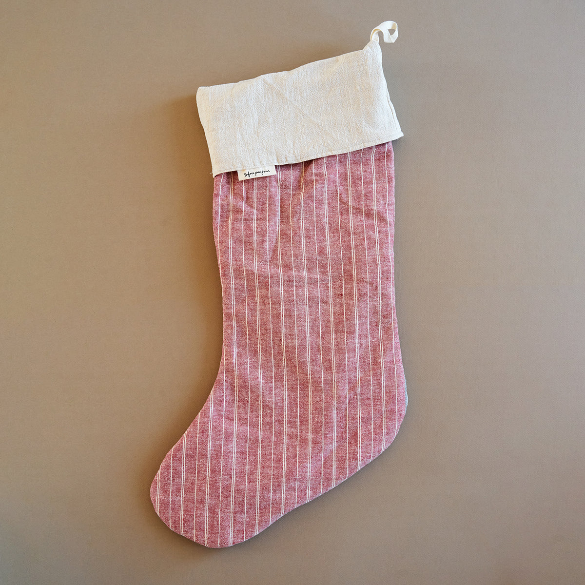 Sujet de Noël Renne Vintage 20cm Naturel