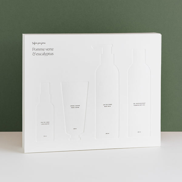 Coffret | Produits de soins — Pomme verte & eucalyptus