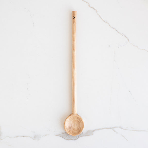 Cuillère ronde en bois