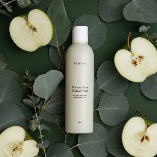 Gel-bain moussant  — Pomme verte & eucalyptus