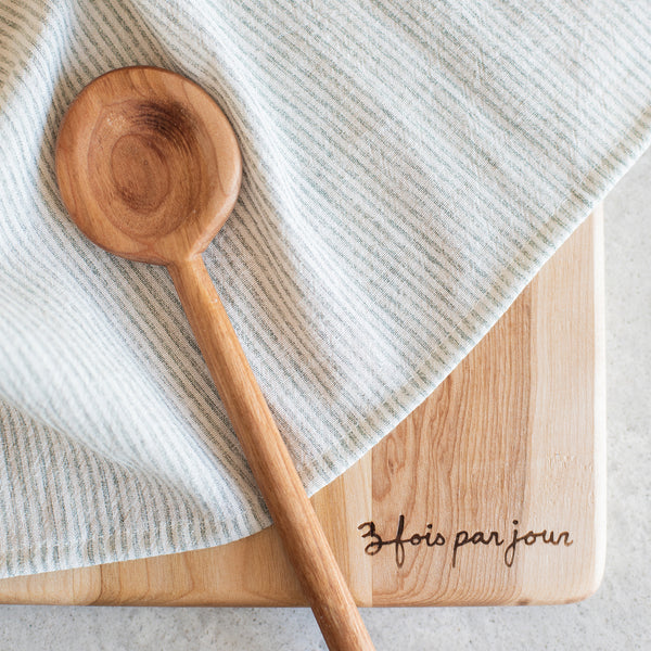 Cuillère ronde en bois