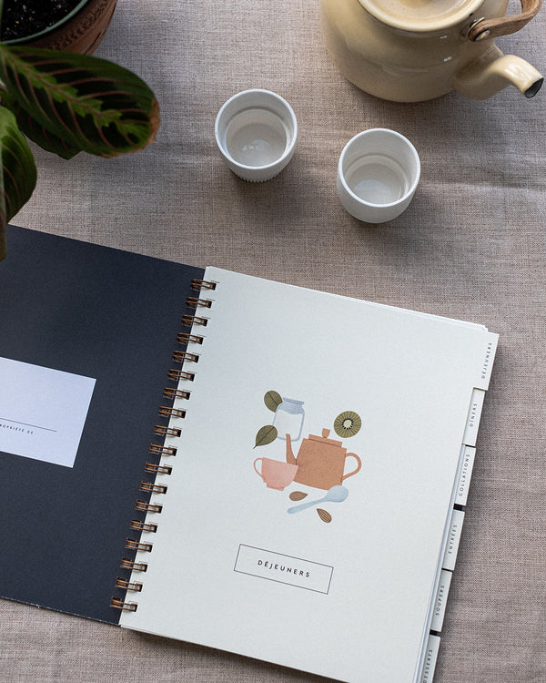 Carnet de recettes & notes — Crème