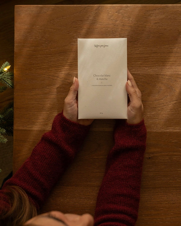 Tablette — Chocolat blanc & matcha