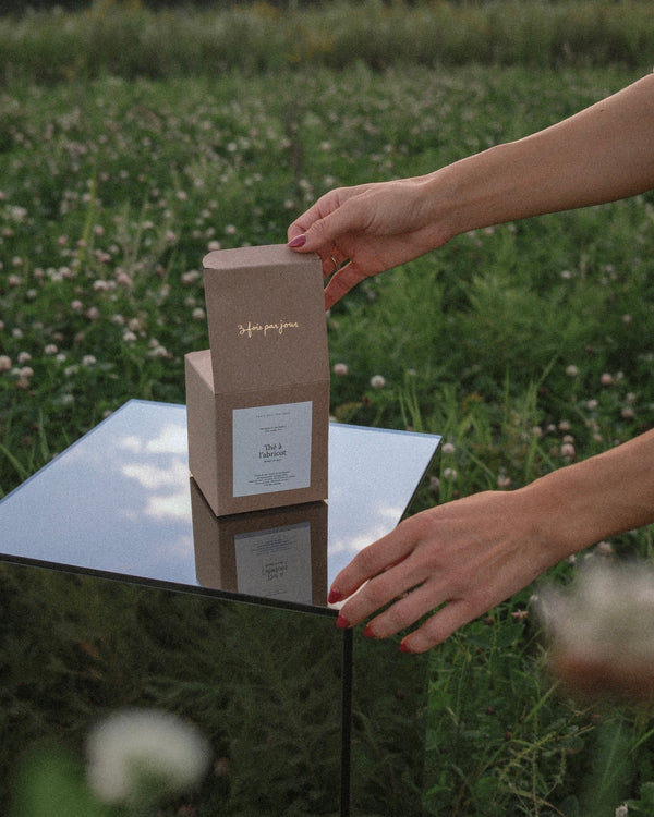 Bougie 75h —  Thé à l'abricot