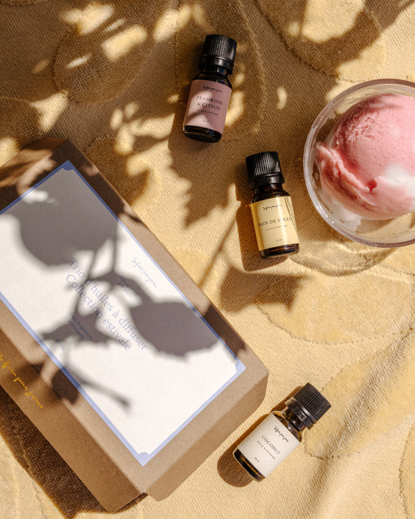 Trio | Coffret estival d'huiles à diffuser