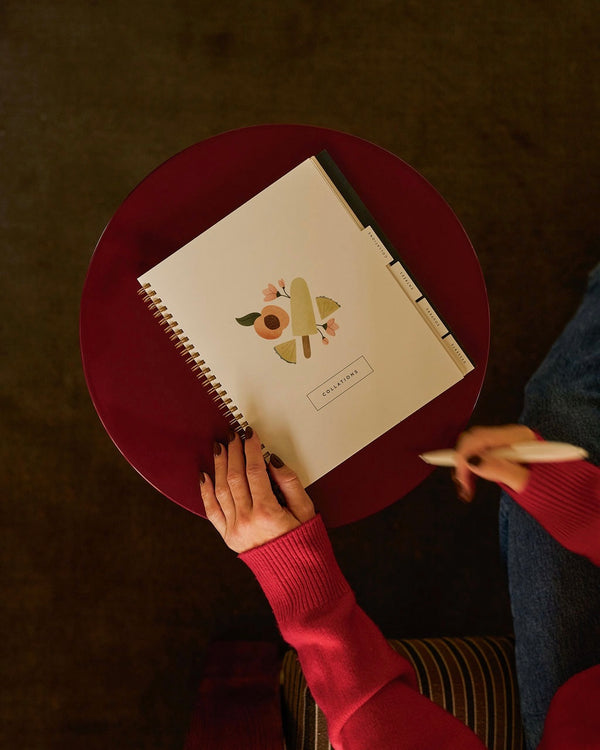 Carnet de recettes & notes — Crème
