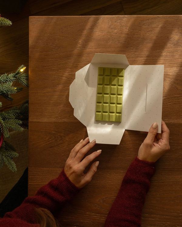 Tablette — Chocolat blanc & matcha
