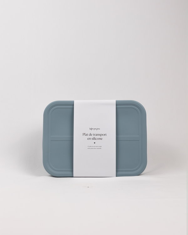 Plat de transport en silicone (5 compartiments)
