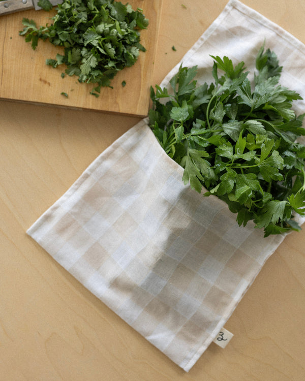 Sac de conservation pour fines herbes & laitue