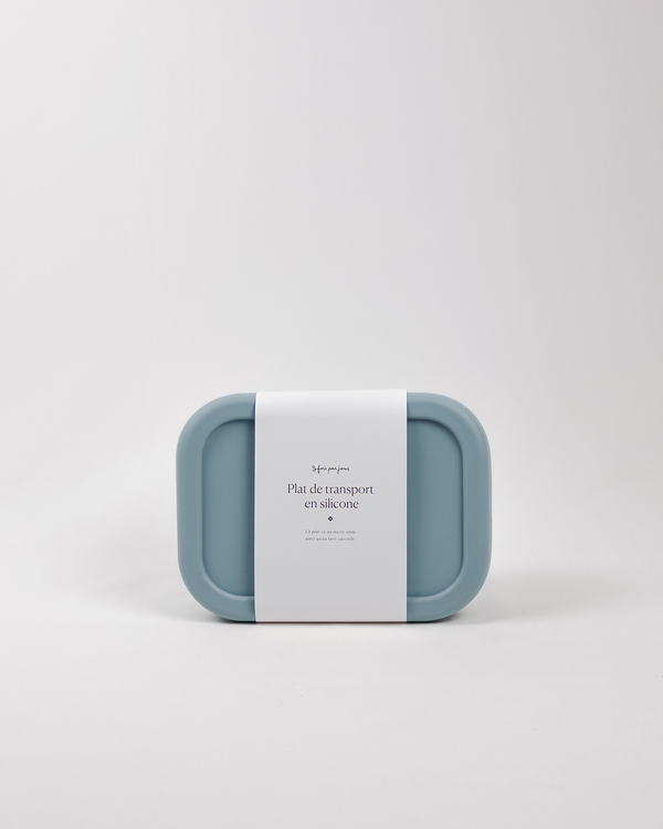 Plat de transport en silicone (3 compartiments)