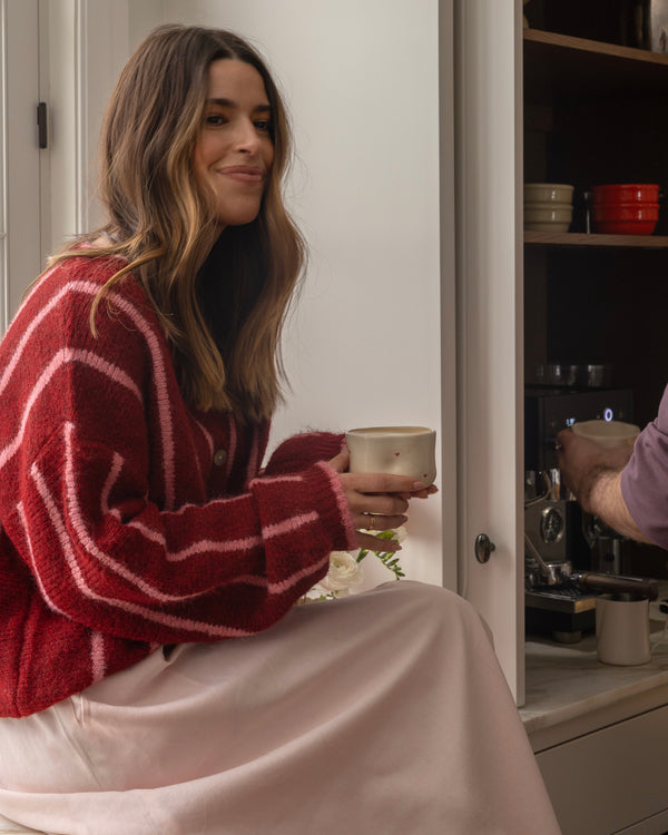 Tasse à cappucino — Les coeurs