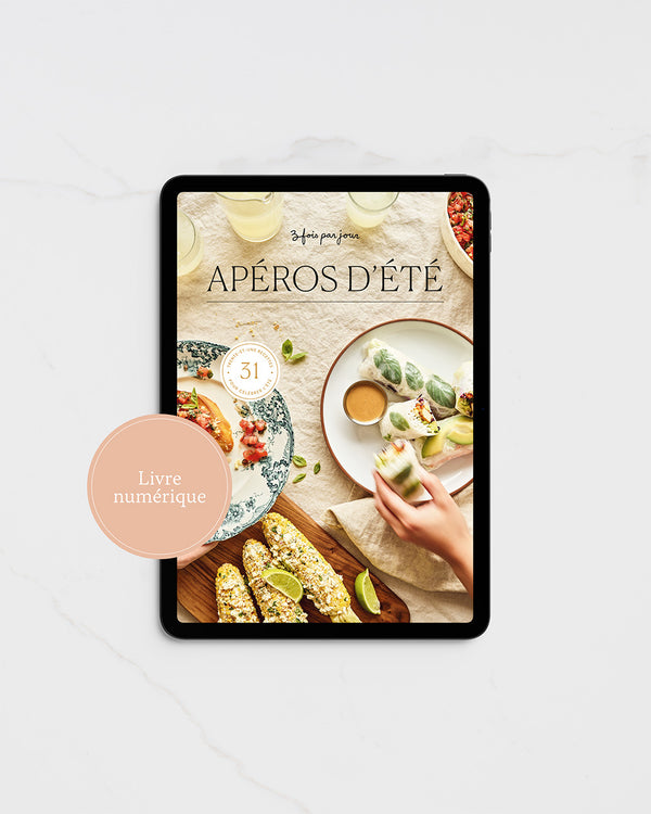 Carnet de recettes — Apéros d'été [Livre numérique]