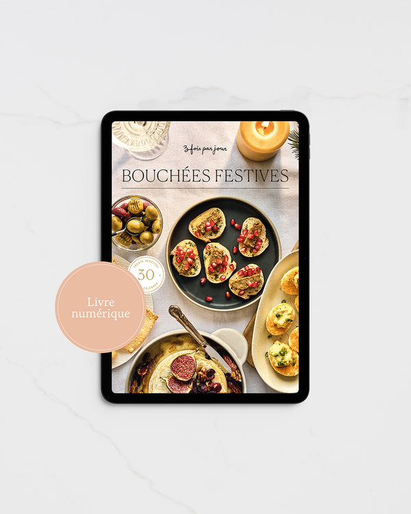 Carnet de recettes — Bouchées festives [Livre numérique]