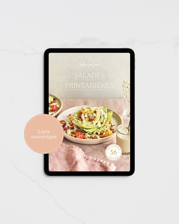 Carnet de recettes — Salades printanières [Version numérique]