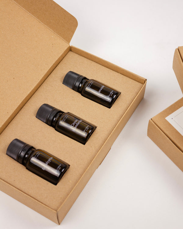 Trio | Coffret d'huiles à diffuser — Nos classiques