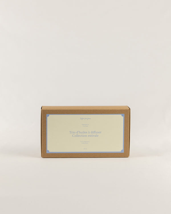 Trio | Coffret estival d'huiles à diffuser