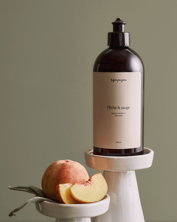 Savon à vaisselle  — Pêche & sauge