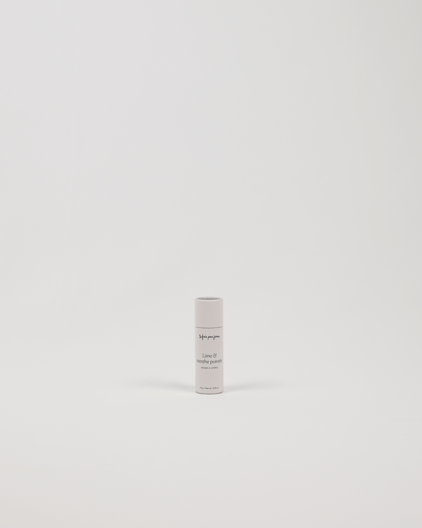Baume à lèvres — Lime & menthe poivrée