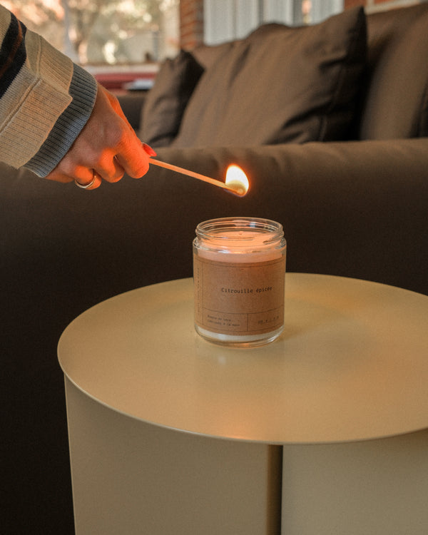 Bougie de soya —  Citrouille épicée