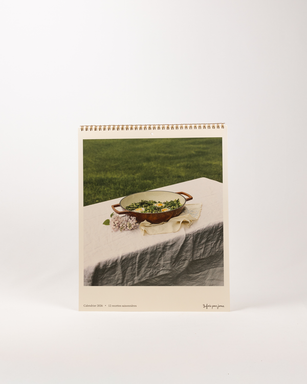 Calendrier 2026 (12 recettes exclusives)