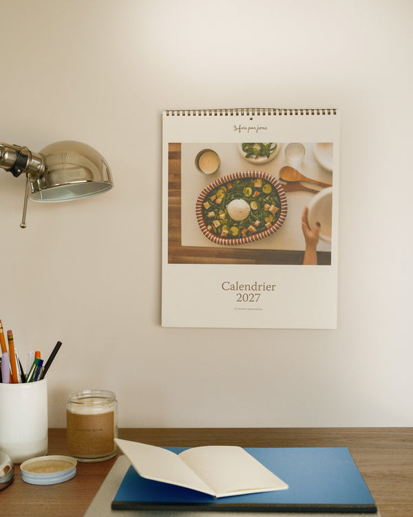 Calendrier 2027 (12 recettes)