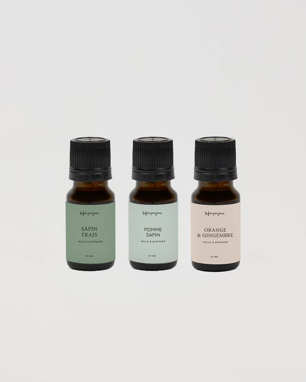 Trio | Coffret d'huiles à diffuser — Édition des fêtes