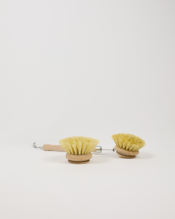 Duo de brosse à vaisselle et tête de recharge (naturelle)