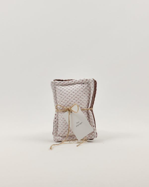 Duo d'éponges réutilisables