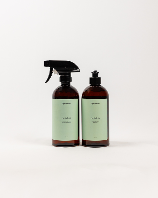 Ensemble | Nettoyant & savon à vaisselle — Sapin frais