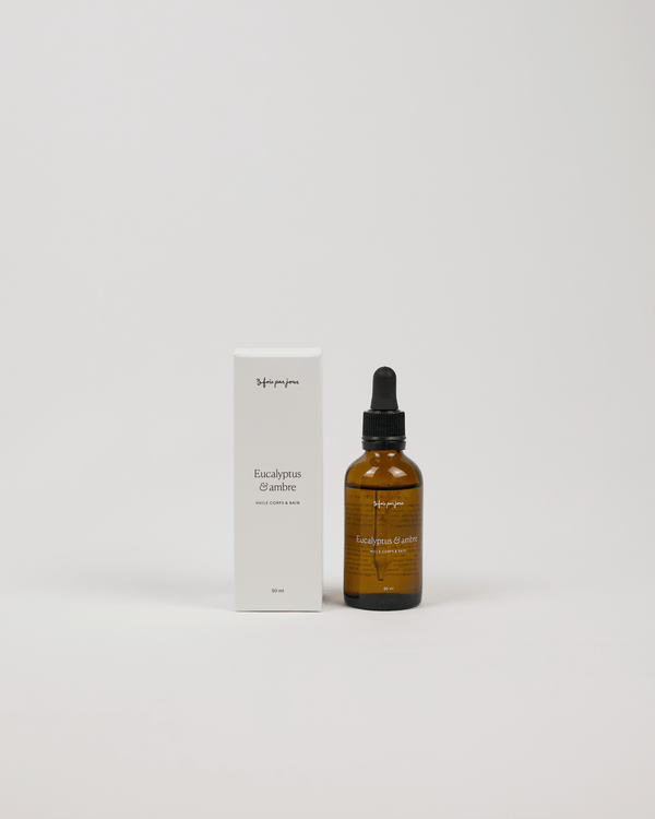 Huile pour le corps & bain — Eucalyptus & ambre