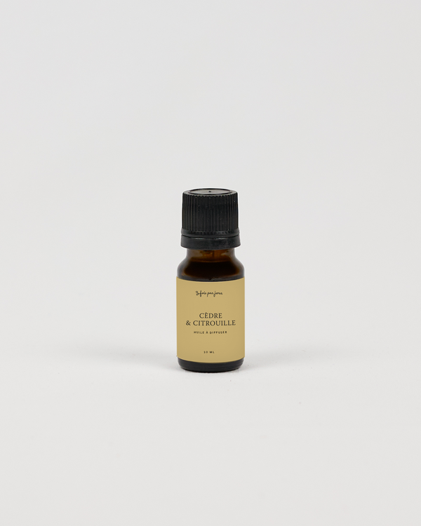Huile à diffuser — Cèdre & citrouille
