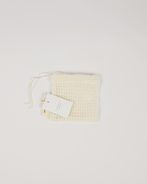 Pochette à savon exfoliante