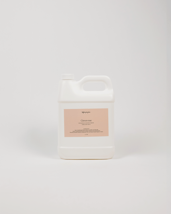 Savon à mains — Citron rose —  Recharge 1 L