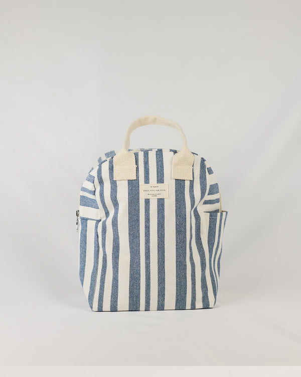 Sac à lunch — Rayé bleu