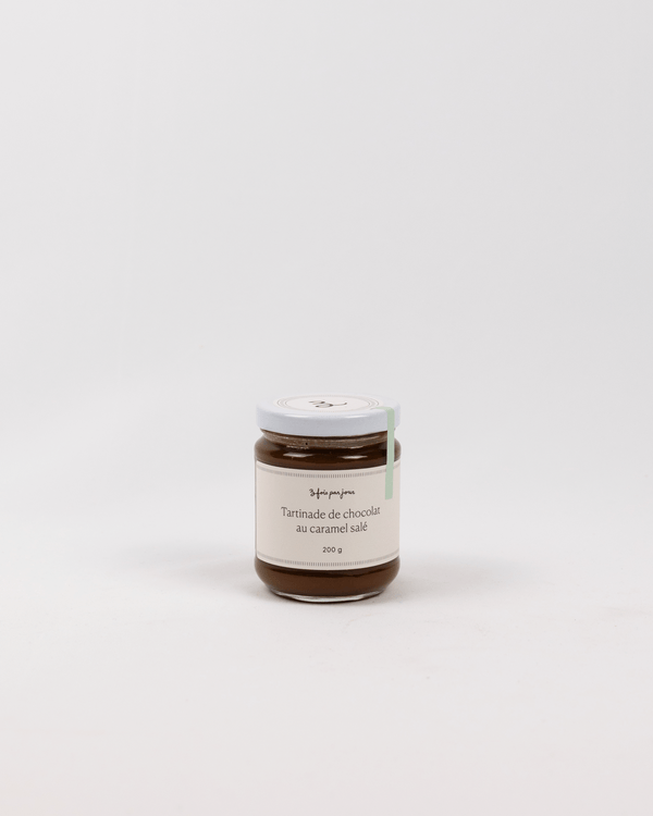 Tartinade chocolat & caramel à la fleur de sel