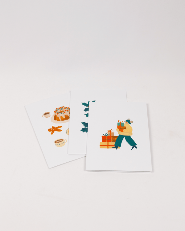 Trio de cartes de souhait