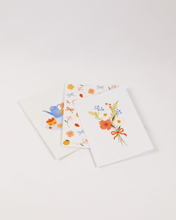 Trio de cartes de souhaits