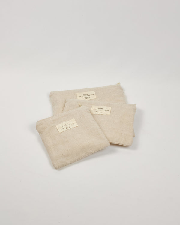 Trio de sacs à collation