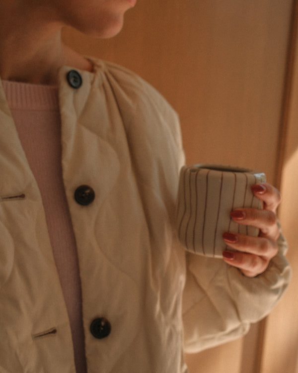 Tasse de transport en céramique