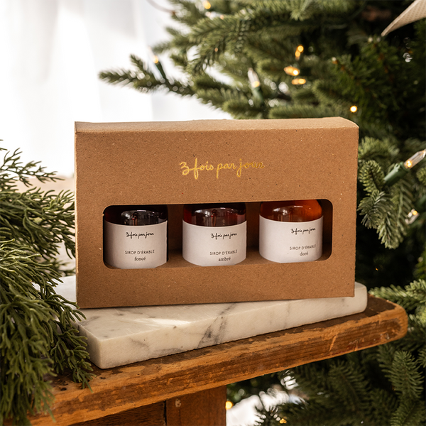 Coffret | Trio de sirop d'érable