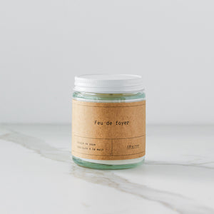 Bougie de soya – Feu de foyer